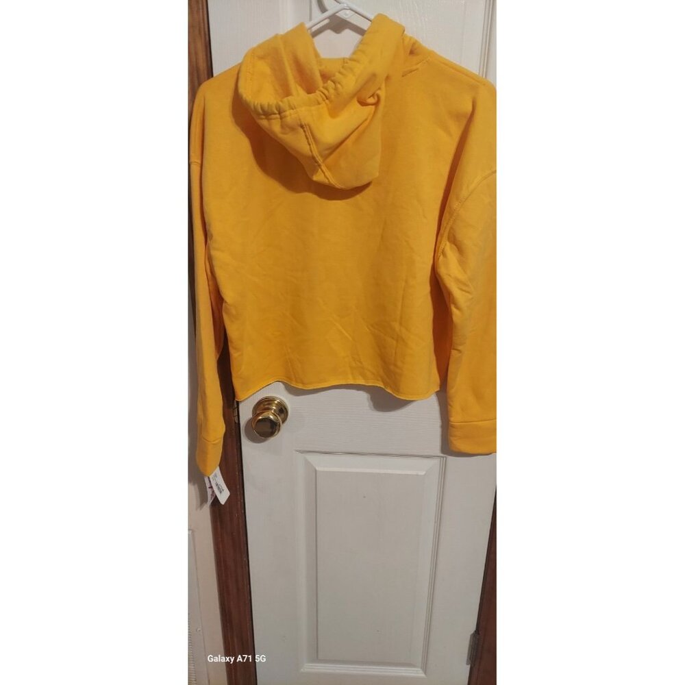 Kansas City Chiefs Yellow Hoodie Sweatshirt Juniors Size 3/5 NWT Patrick Mahomes - Picture 9 of 9